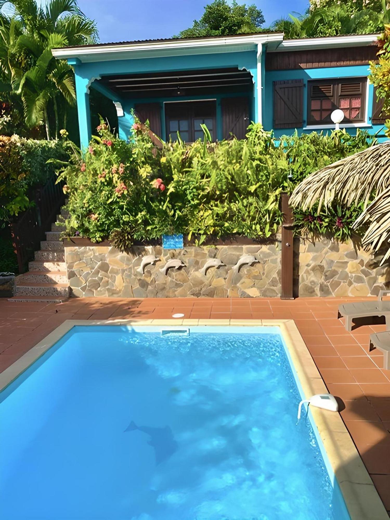 Les Villas Pameyaque 2 F2 Avec 1 Piscine Et 1 F3 Avec 1 Piscine, Superbe Vue Sur La Mer Riviere-Salee Exterior photo