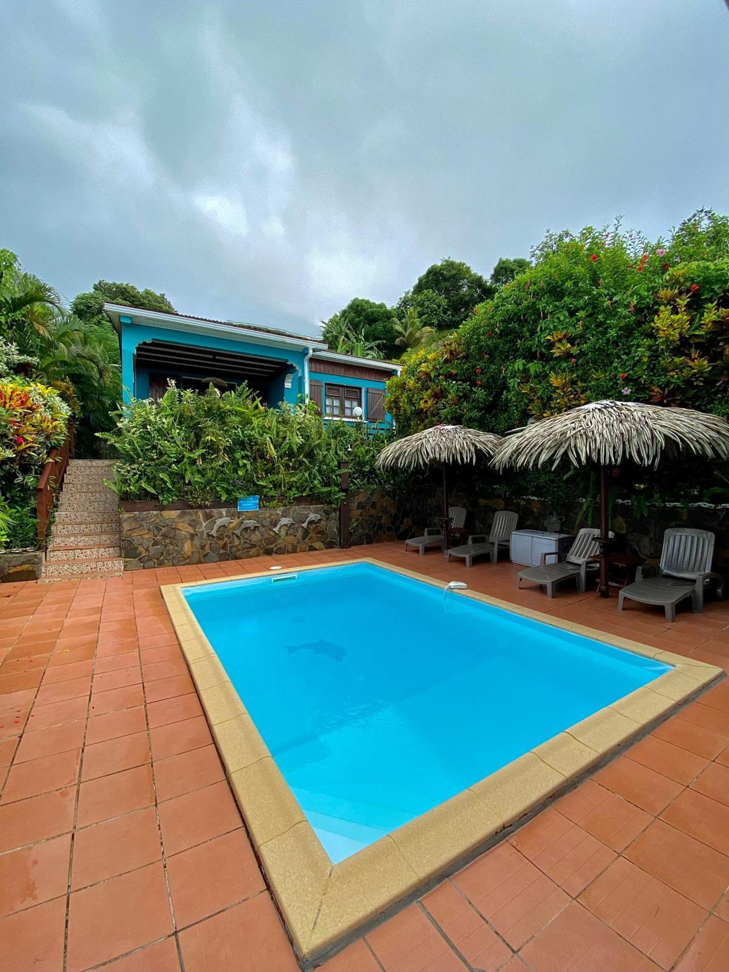 Les Villas Pameyaque 2 F2 Avec 1 Piscine Et 1 F3 Avec 1 Piscine, Superbe Vue Sur La Mer Riviere-Salee Exterior photo